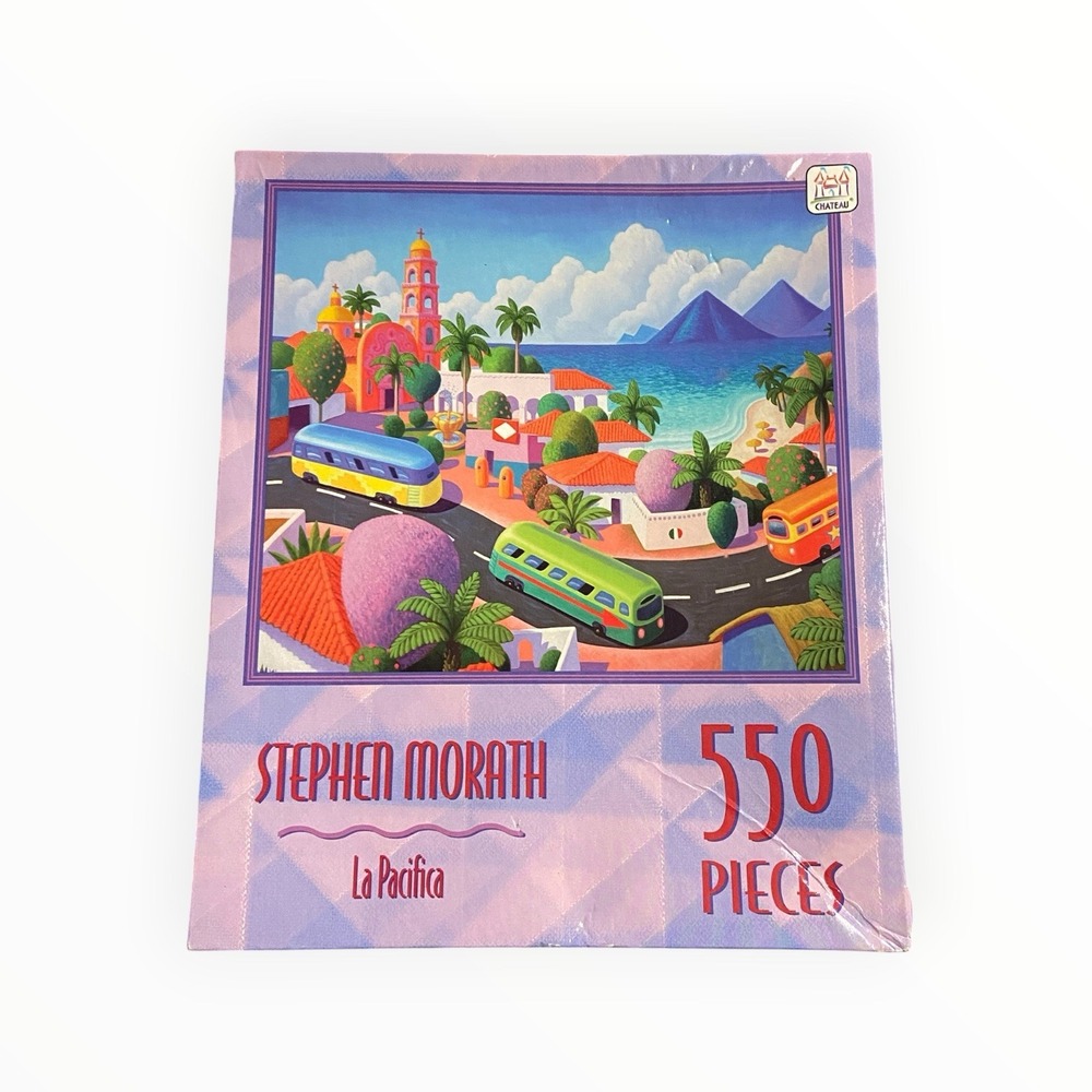 Chateau La Pacifica Stephen Morath 550 Pc Puzzle Sealed 2000 #2723